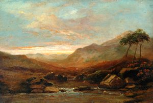 風景、1822 作： Samuel Bough